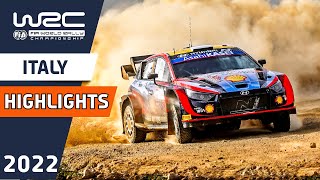 WRC Rally Highlights  Rally Italia Sardegna 2022  Friday Afternoon [upl. by Rockwell]