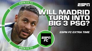 Will Real Madrid have the same problem as PSG with Mbappe Messi amp Neymar 🤔  ESPN FC Extra Time [upl. by Attela]