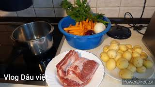 Möhreneintopf mit Rinderfleisch Rezept [upl. by Malvia]