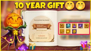 10 Year in Castle Clash 😲😲  IGG Gave me This GIFT 🎁🎁🎁  Free Rewards Castke Clash [upl. by Varini]