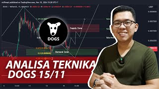 SIGNAL 1511 DOGS Coin sentuh area Demand Zone Tanda2 Pullback Signal Ready [upl. by Nalepka104]