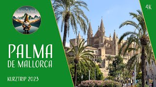 Palma de Mallorca in Spanien  Kurztrip 2023  4k [upl. by Adnovay]