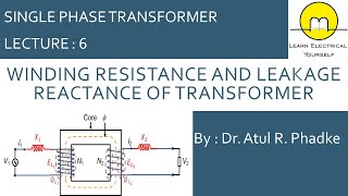 Winding Resistance and Leakage Reactance of Transformer 6 [upl. by Surat110]