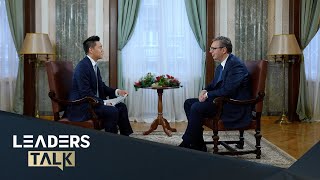 Exclusive with Serbian President Aleksandar Vučić [upl. by Eessac912]