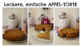 APFELTORTE mit PUDDING I Apfel  Spekulatius  Vanille I Rezept I BakingBirdie I AnnaBirdie [upl. by Melisenda]