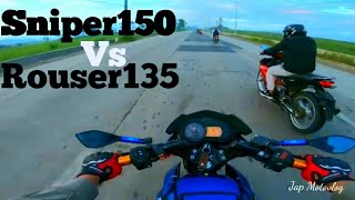 Sniper 150 vs Rouser 135Episode27 [upl. by Benoite]