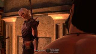 Dragon Age 2 Fenris Romance 56 A Bitter Pill Hawke Estate v2 Romance scene Rivalry [upl. by Jose620]