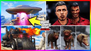 ¿Cómo ACTIVAR TODOS los EVENTOS del DLC DE HALLOWEEN  Clones amp Animales POSEIDOS amp MÁS GTA Online [upl. by Ulda]