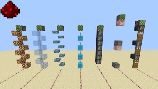 Redstone Basics Vertical Powering Minecraft Tutorial [upl. by Oileve]