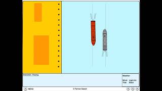 Interaction  Interaction between two passing vessels [upl. by Larrabee]