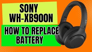 How to Replace Battery Sony WHXB900N WHXB900N Headphones  Repair  Install  Fix Replacement Part [upl. by Larret389]