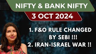 Nifty Prediction For Tomorrow  3 October  Bank Nifty Analysis  Stock Market Tomorrow  Payal [upl. by Gavan]