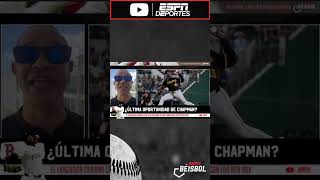 Aroldis Chapman llegaría a Boston shorts  ESPN Deportes [upl. by Natehc]