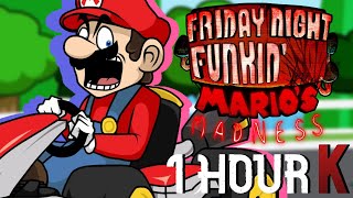 Race Traitors Remastered  Friday Night Funkin FULL SONG 1 HOUR [upl. by Stegman]