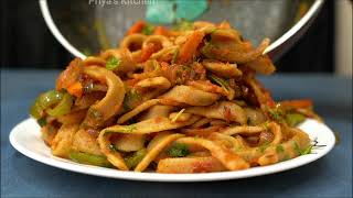 No maida  No pasta  Wheat flour breakfast recipe सुबह का हेल्दी नाश्ता  Wheat flour Noodles [upl. by Heuser]