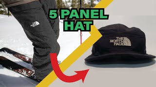 How to Make The North Face 5 Panel Hat [upl. by Nonna]