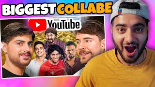 BIGGEST COLLAB OF INDIA ft all Youtubers 😍 [upl. by Llekcm302]