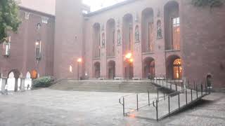 Stockholm City Hall Stadshuset Tours Sweden [upl. by Yrogiarc161]