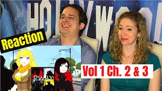 RWBY Volume 1 Chapters 2 and 3 Reaction [upl. by Tybie304]