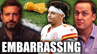 Chiefs Problems Patrick Mahomes Attacks NFL Refs For Making Correct Call  OutKick Hot Mic [upl. by Niwrek]