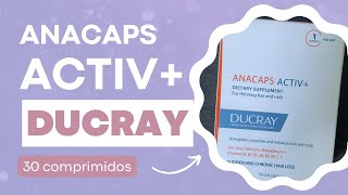 ANACAPS ACTIV Ducray Suplemento capilar [upl. by Siednarb427]