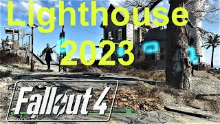 Kingsport Lighthouse build 2023 – No Mods or use of the extend budget glitch  Fallout 4 [upl. by Sidalg]