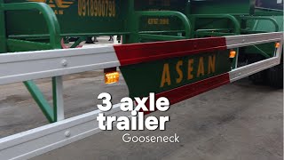 Introducing the G503 P2 Gooseneck 50 Feet 3 Axle Trailer [upl. by Fu]