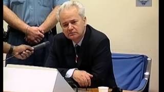 Excerpt from the Initial Appearance of Slobodan Milošević on 3 July 2001 [upl. by Varian]