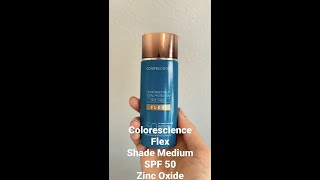 shorts Colorescience Flex Shade Medium SPF 50  Tiana [upl. by Nnovahs64]