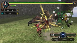 MHFU Part 111 Hunt The Rathalos Monster Hunter Freedom Unite Longplay [upl. by Eniamat]