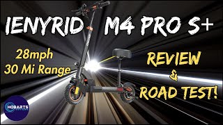 iEnyrid M4 Pro S Review A Folding Electric Scooter With Seat For Urban Commuting [upl. by Valaree]