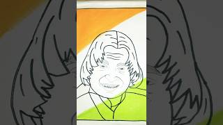 🇮🇳A P J Abdul Kalam sketch 15 october drawing apjabdulkalam sketch​🇮🇳 [upl. by Quinton]