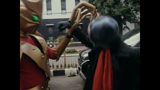 The Masked Rider versus The Ace Killer  A Masked Rider X Ultraman Fan film [upl. by Nwadal]