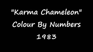 Culture Club  Karma Chameleon  with lyrics [upl. by Chladek]