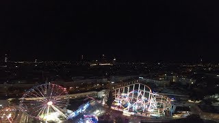 Funtime GyroDropTower Freefall Wiener Freifallturm Koidl Prater Wien Vienna 2018 POV Onride [upl. by Rednael]