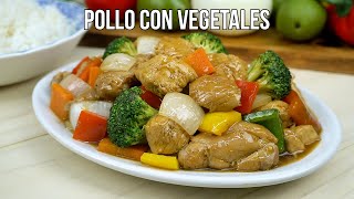 POLLO CON VEGETALES [upl. by Locklin806]