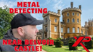 Metal Detecting Near Belvoir Castle England UK [upl. by Nairadas460]