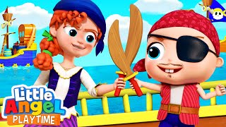 I Love My Babysitter Song  Fun Sing Along Songs by Little Angel Playtime [upl. by Ilke]