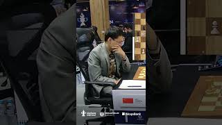 Nodirbek Abdusattarov vs Yu Yangyi nodirbekabdusattorov uzchess chess chessshorts magnuscarlsen [upl. by Nortyad]