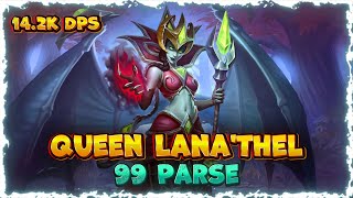 Queen Lanathel 142k DPS 99 Parse  Wrath of the Lich King Combat Rogue [upl. by Assirralc472]