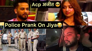 Police Prank On Jiya Gone Wrong😂 [upl. by Kancler]