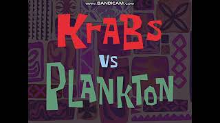 Krabs Vs Plankton Title Card [upl. by Koehler95]