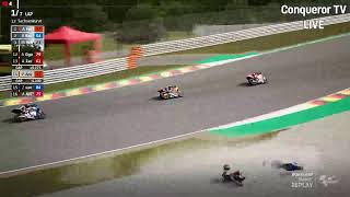 Race Moto2 Sachsenring GermanGP 2024 [upl. by Teews]