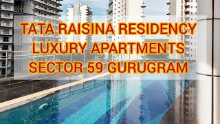 TATA RAISINA RESIDENCY 5BHK DUPLEX FLAT SECTOR 59 GURUGRAM Tata Raisina Apartments Gurgaon [upl. by Aihsenak]