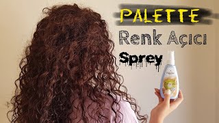 Palette Naturals Renk Açıcı Saç Sprey Merak Edilenler  Nasıl Kullanılır [upl. by Eecats]