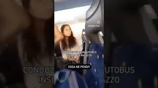 Autista di pullman litiga pesantemente con un ragazzo [upl. by Nowed]