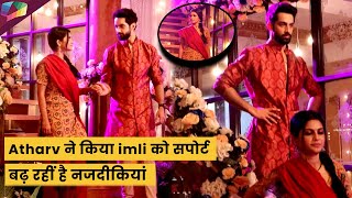 Imli on Location  पार्टी में Atharv ने दिया Imli का साथ  समझाई उसके कपड़ो की अहमियत  4th Feb 2023 [upl. by Eibor]