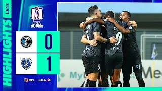 Penang FC 01 Sri Pahang FC  Highlights  Liga Super 202425  LS13 [upl. by Naols560]