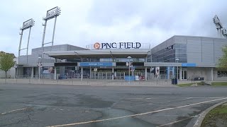 RailRiders prepare for opening day [upl. by Rhodes]