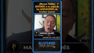 ¡Marcos Valdés DEFIENDE a su papá de las ACUSACIONES de Cristian Castro Part1 [upl. by Miguelita]